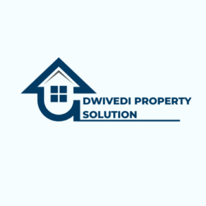 blue minimalist real estate logo